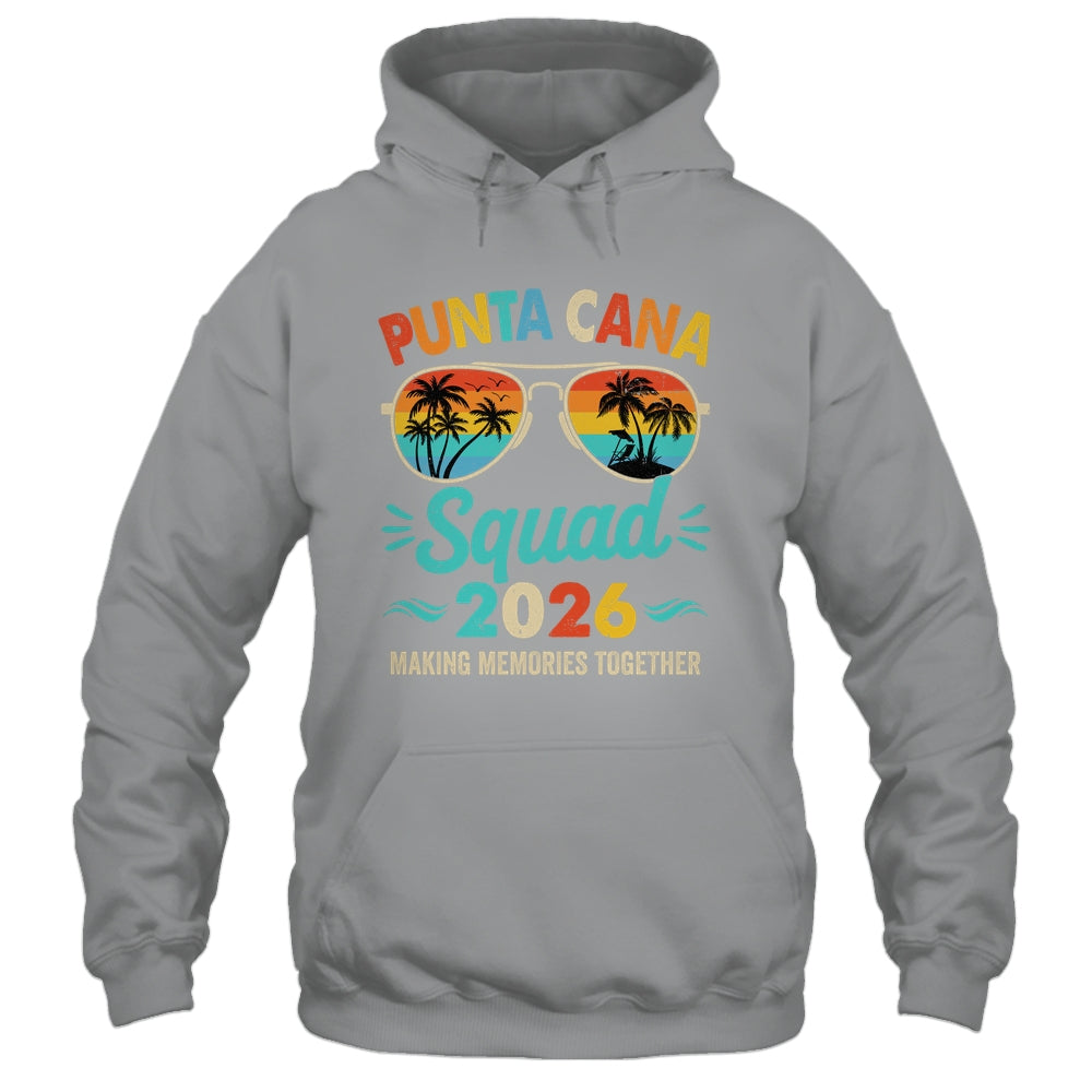 Punta Cana Squad 2026 Vacation Friends Family Matching Group Shirt & Tank Top | siriusteestore