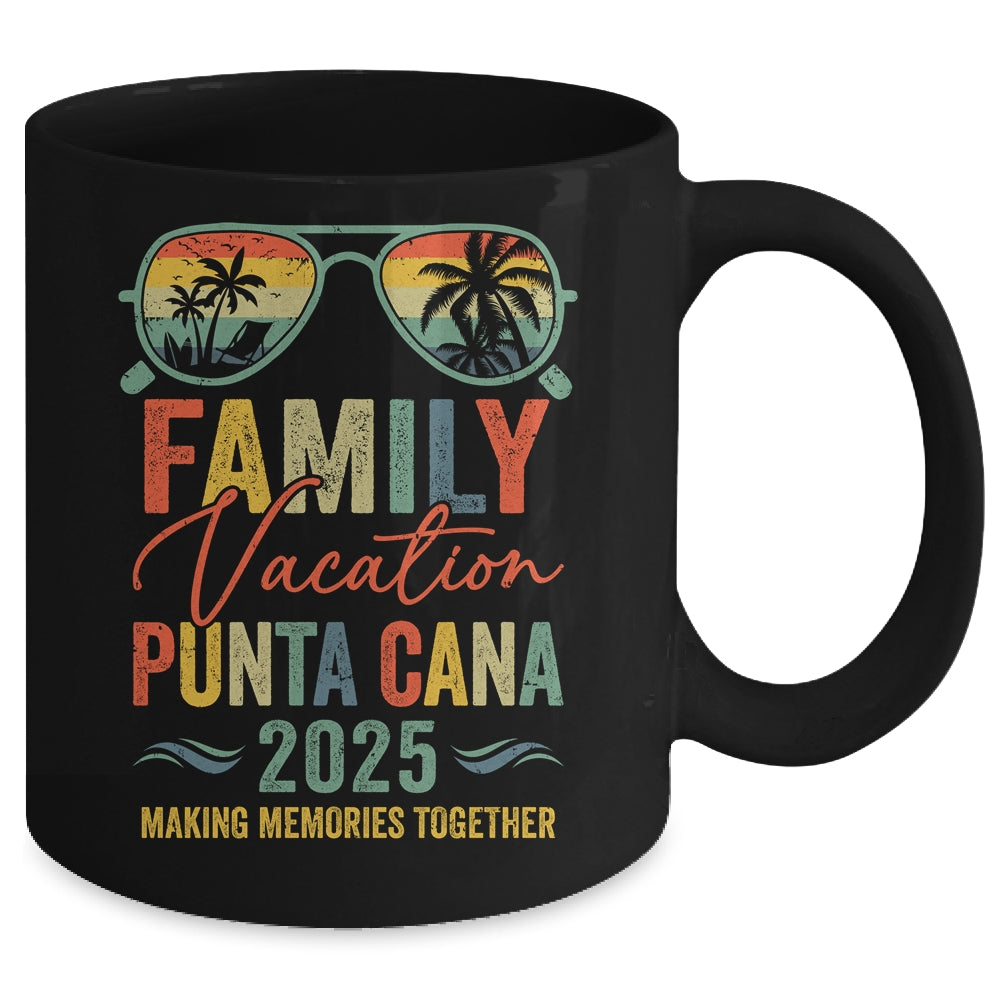 Punta Cana Vacation 2025 Matching Family Group Summer Mug | siriusteestore