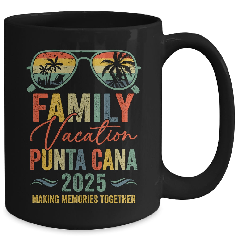 Punta Cana Vacation 2025 Matching Family Group Summer Mug | siriusteestore