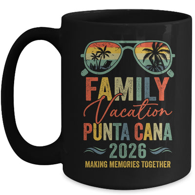 Punta Cana Vacation 2026 Matching Family Group Summer Mug | siriusteestore