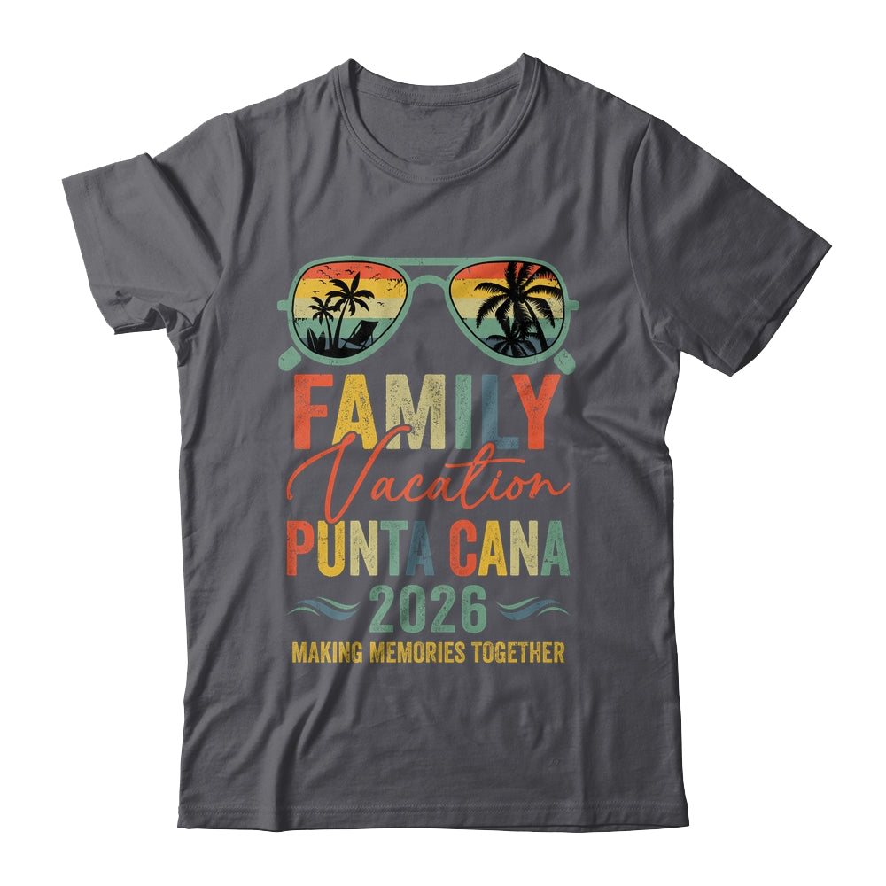 Punta Cana Vacation 2026 Matching Family Group Summer Shirt & Tank Top | siriusteestore