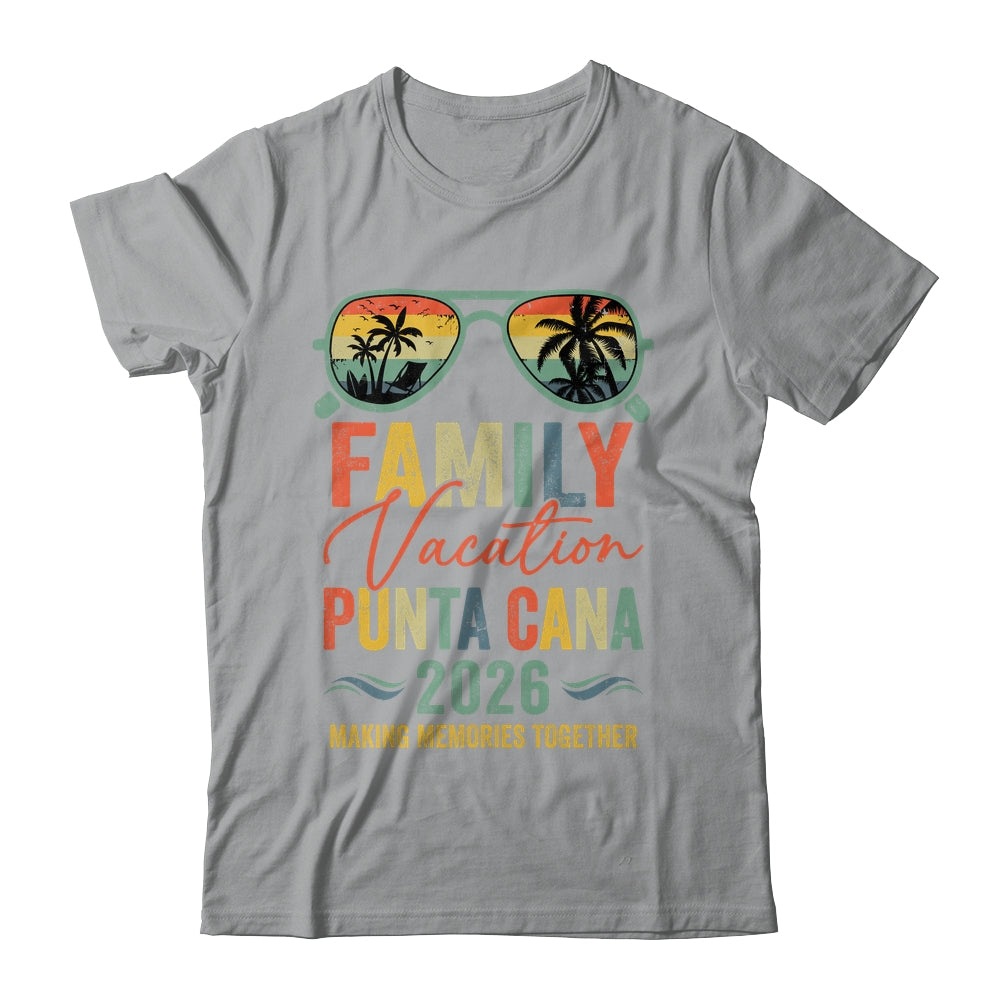 Punta Cana Vacation 2026 Matching Family Group Summer Shirt & Tank Top | siriusteestore