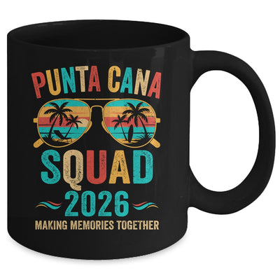 Punta Cana Vacation Squad 2026 Family Matching Vintage Mug | siriusteestore
