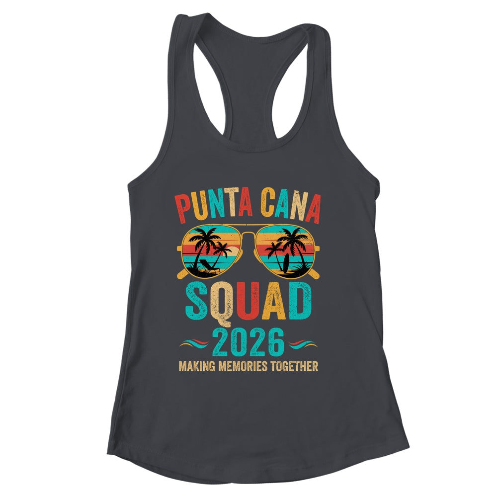 Punta Cana Vacation Squad 2026 Family Matching Vintage Shirt & Tank Top | siriusteestore
