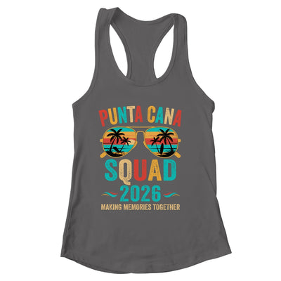 Punta Cana Vacation Squad 2026 Family Matching Vintage Shirt & Tank Top | siriusteestore
