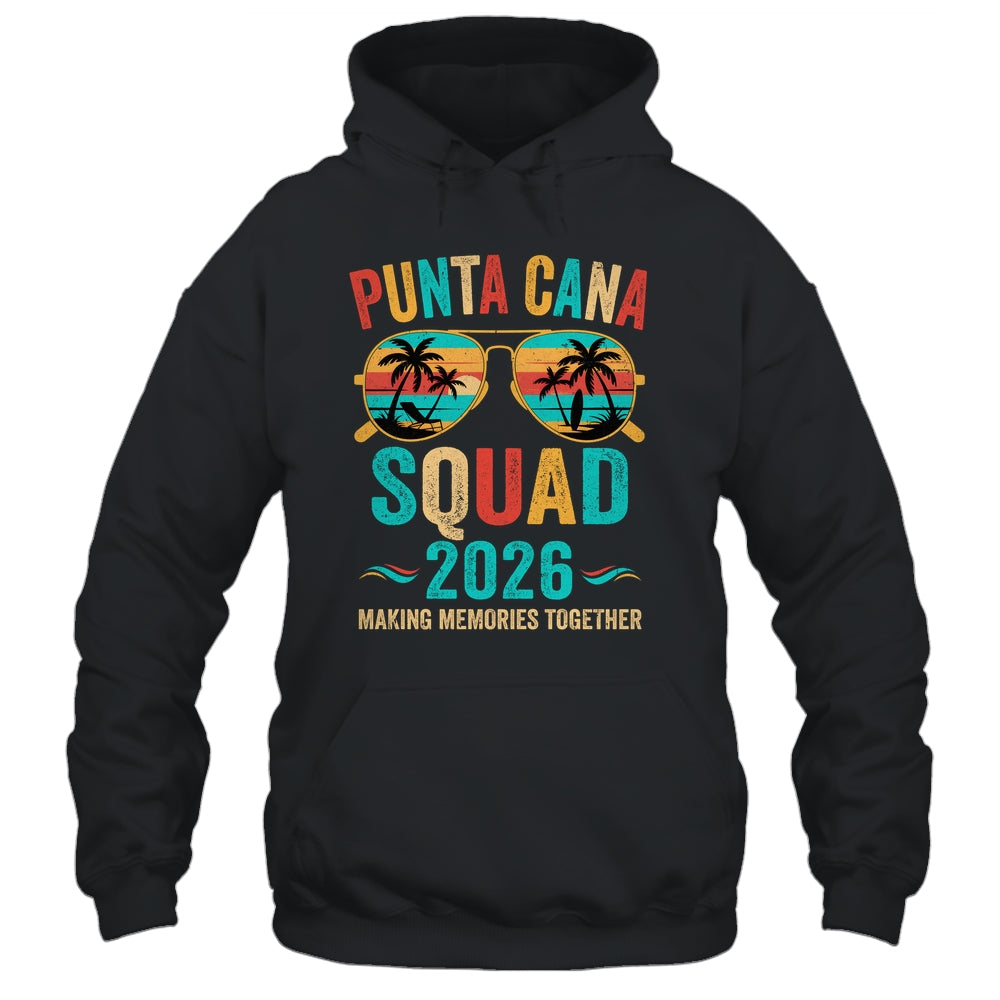 Punta Cana Vacation Squad 2026 Family Matching Vintage Shirt & Tank Top | siriusteestore