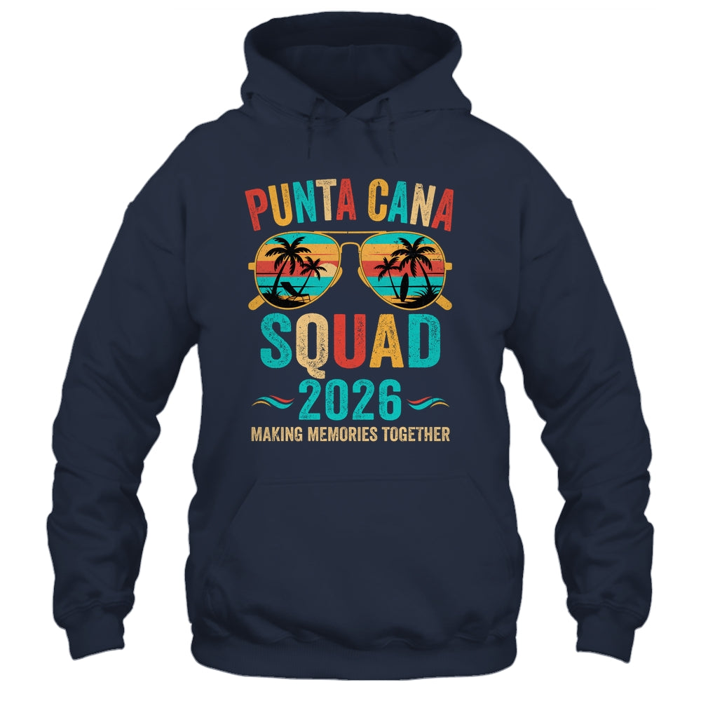 Punta Cana Vacation Squad 2026 Family Matching Vintage Shirt & Tank Top | siriusteestore