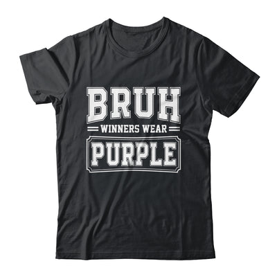 Purple Field Day Team Spirit Bruh Winners Wear Purple Shirt & Hoodie | siriusteestore