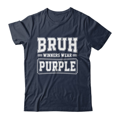 Purple Field Day Team Spirit Bruh Winners Wear Purple Shirt & Hoodie | siriusteestore