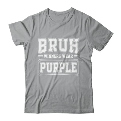 Purple Field Day Team Spirit Bruh Winners Wear Purple Shirt & Hoodie | siriusteestore