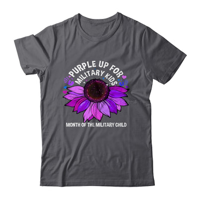 Purple Up For Military Kids Sunflower For Military Childs Shirt & Hoodie | siriusteestore