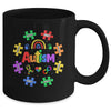 Puzzle Rainbow Autism Awareness Special Education Teacher Mug | siriusteestore