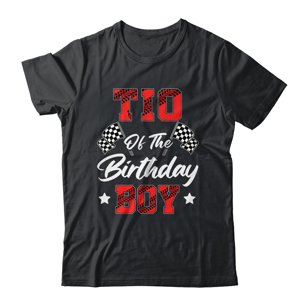 Race Car Tia Of The Birthday Boy Racing Family Pit Crew Shirt & Hoodie | siriusteestore