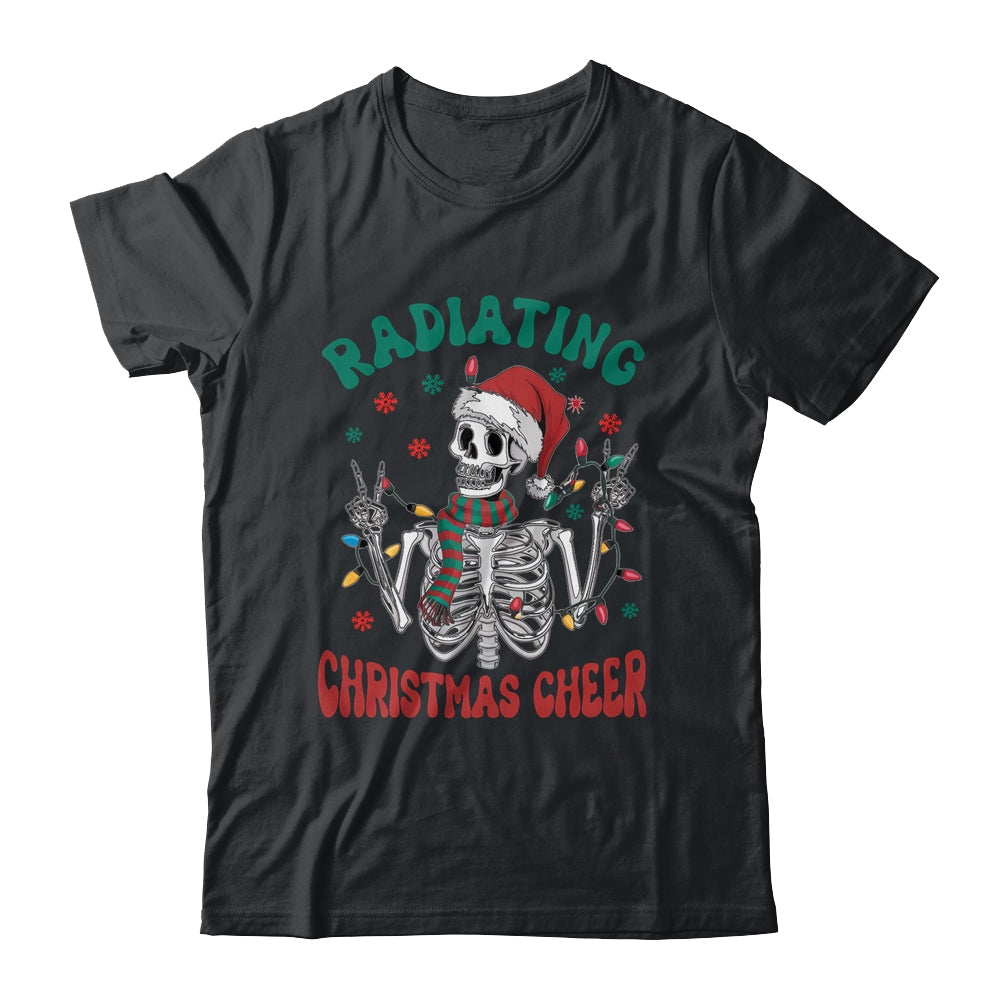 Radiology Christmas Santa Skeleton Xray Technician Rad Tech Shirt & Sweatshirt | siriusteestore