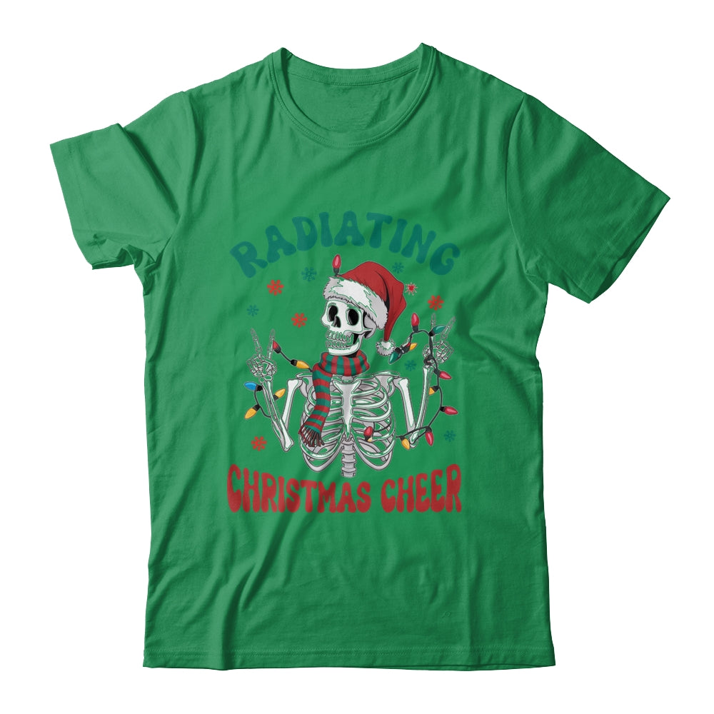 Radiology Christmas Santa Skeleton Xray Technician Rad Tech Shirt & Sweatshirt | siriusteestore