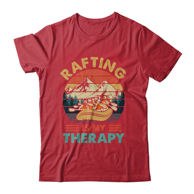 Rafting Is My Therapy River Rafting Design For Men Women Shirt & Tank Top | siriusteestore