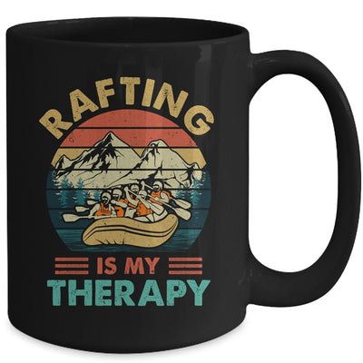 Rafting Is My Therapy River Rafting Design For Men Women Mug | siriusteestore