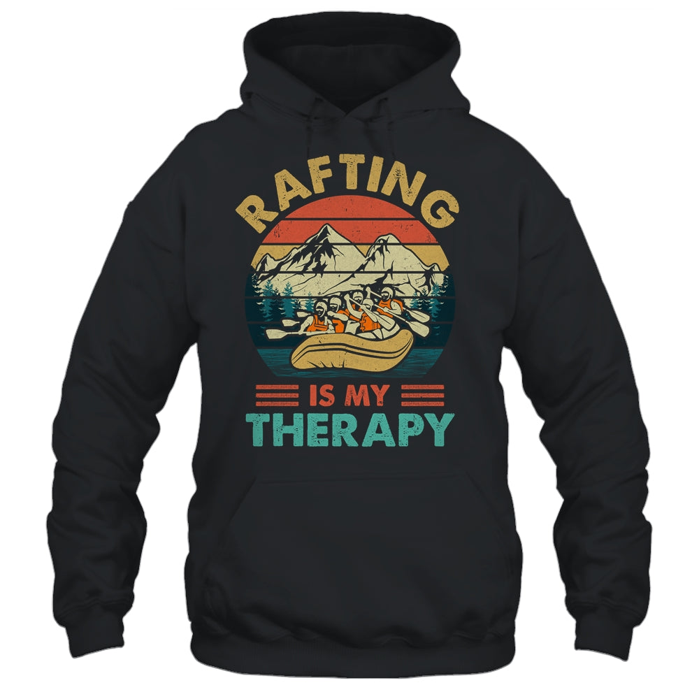 Rafting Is My Therapy River Rafting Design For Men Women Shirt & Tank Top | siriusteestore