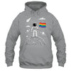Rainbow Flag Space LGBTQ Gay Pride Astronaut Moon Men Women Shirt & Hoodie | siriusteestore
