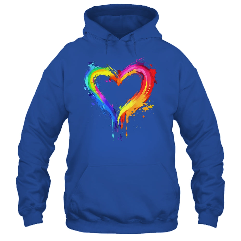 Rainbow Heart LGBTQ Gay Pride Month LGBT Gay Pride Shirt & Tank Top | siriusteestore