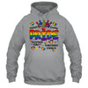Rainbow LGBT Pride Gay LGBTQ Men Women Equality Freedom Shirt & Tank Top | siriusteestore