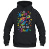 Rainbow Turtle Be Happy In Your Own Shell Autism Awareness Shirt & Hoodie | siriusteestore