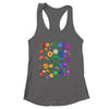 Rainbow Wildflower LGBT Gay Lesbian Pride Month LGBTQ Shirt & Tank Top | siriusteestore