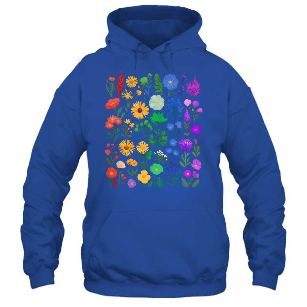 Rainbow Wildflower LGBT Gay Lesbian Pride Month LGBTQ Shirt & Tank Top | siriusteestore