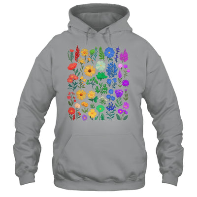 Rainbow Wildflower LGBT Gay Lesbian Pride Month LGBTQ Shirt & Tank Top | siriusteestore