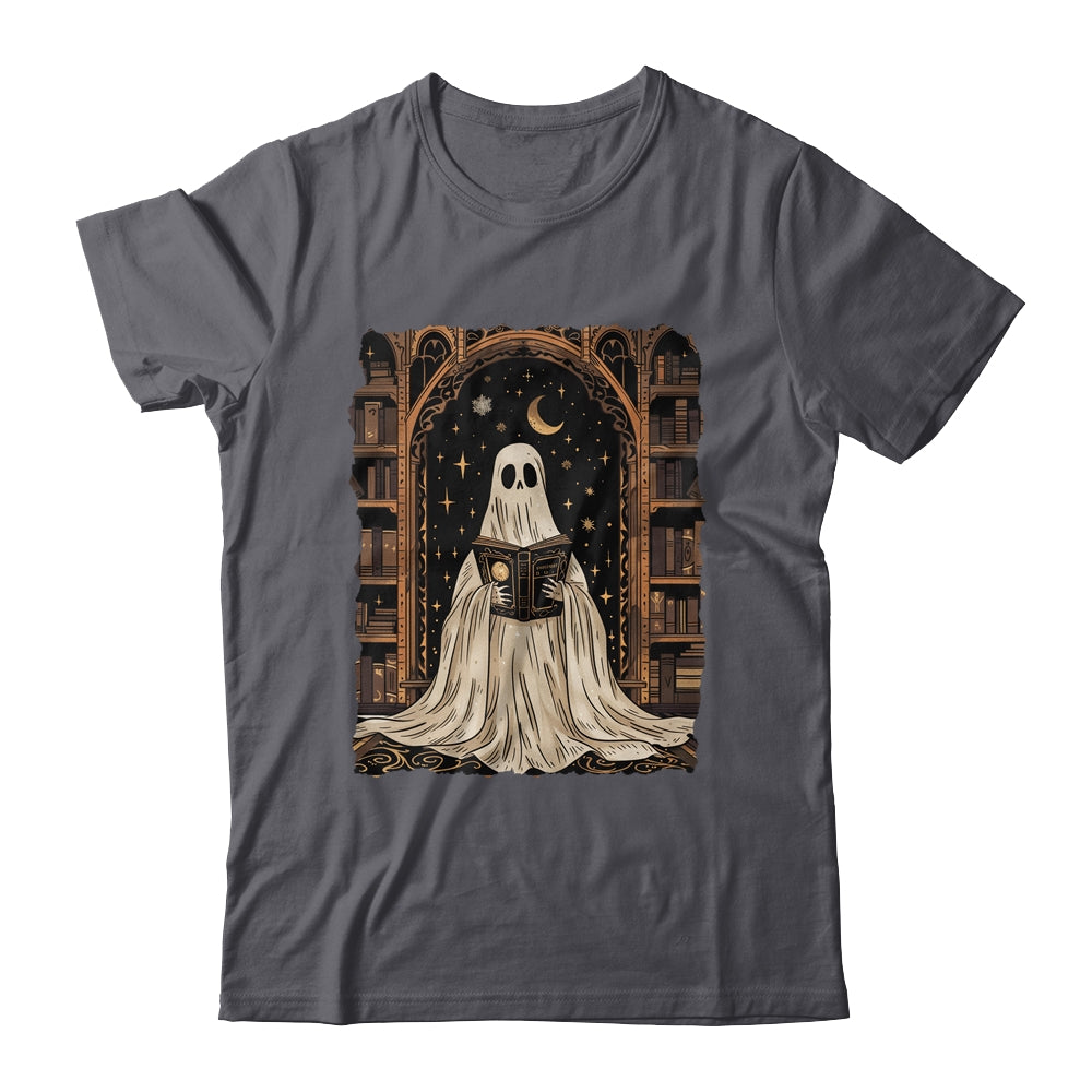 Reading Ghost Library Halloween Librarian Book Lovers Women Shirt & Hoodie | siriusteestore