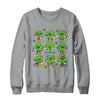 Reading Shamrock St Patricks Day Irish Teacher Women Girl Shirt & Sweatshirt | siriusteestore