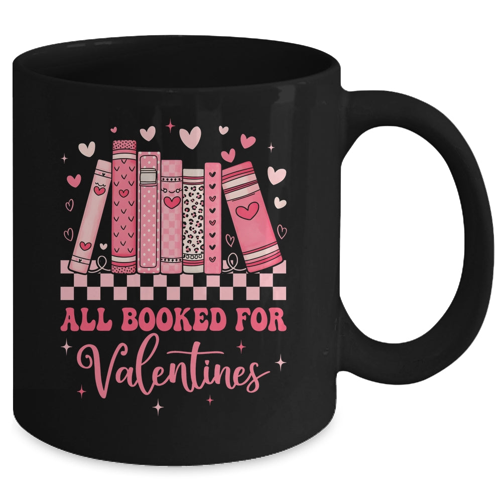 Reading Teacher Valentine's Day All Booked For Valentines Mug | siriusteestore