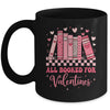 Reading Teacher Valentine's Day All Booked For Valentines Mug | siriusteestore