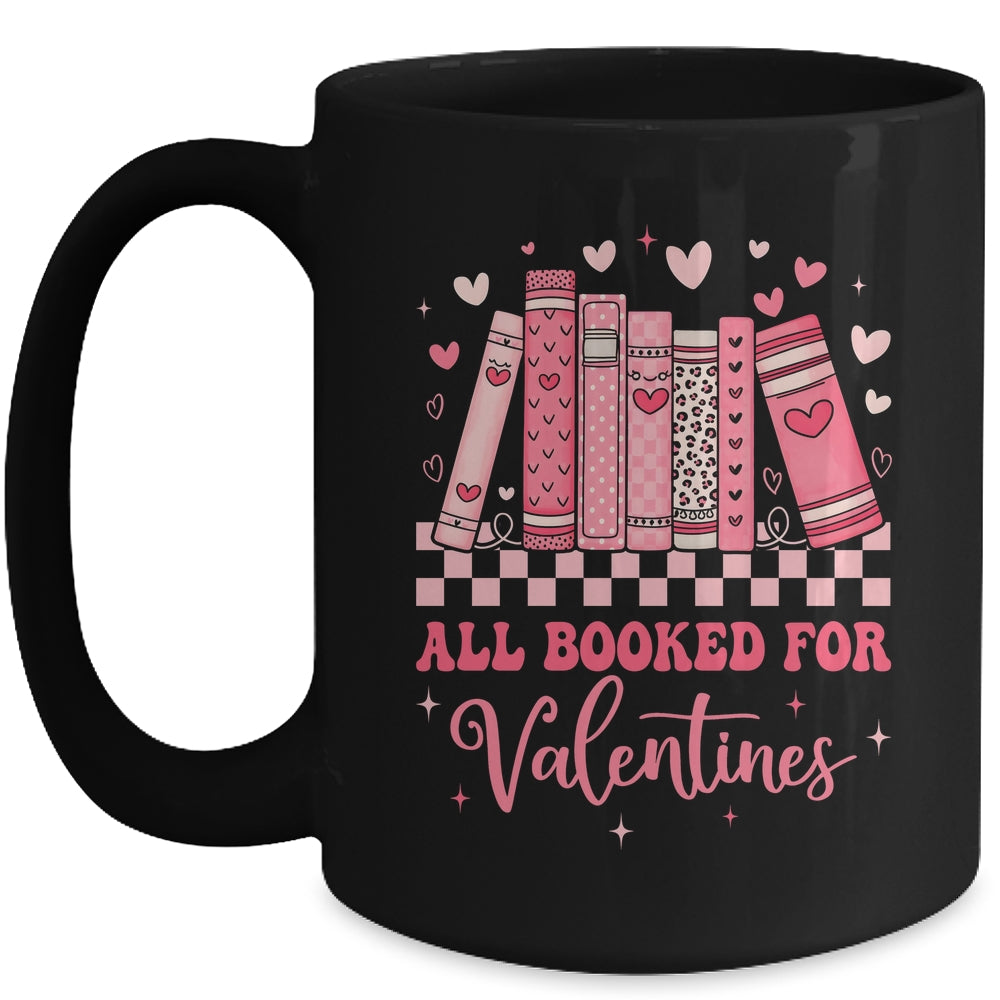 Reading Teacher Valentine's Day All Booked For Valentines Mug | siriusteestore