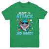 Ready To Attack 3rd Grade Shark First Day Of School Boys Youth Shirt | siriusteestore