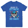 Ready To Attack 3rd Grade Shark First Day Of School Boys Youth Shirt | siriusteestore