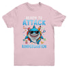 Ready To Attack Kindergarten Shark First Day Of School Boys Youth Shirt | siriusteestore
