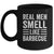 Real Men Smell Like Barbecue Funny BBQ Grill Dad Grandpa Men Mug | siriusteestore