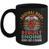 Rebuilt Engine Open Heart Surgery Recovery Survivor Men Mug | siriusteestore