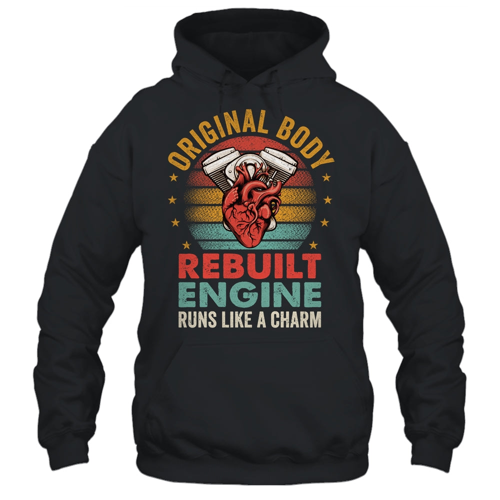 Rebuilt Engine Open Heart Surgery Recovery Survivor Men Shirt & Hoodie | siriusteestore