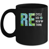 Recycle Reuse Renew Rethink Activism Earth Day Mug | siriusteestore