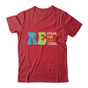 Recycle Reuse Renew Rethink Earth Day Groovy Shirt & Tank Top | siriusteestore