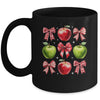 Red Coquette Bows Apple Picking Crew Apple Picking Season Mug | siriusteestore