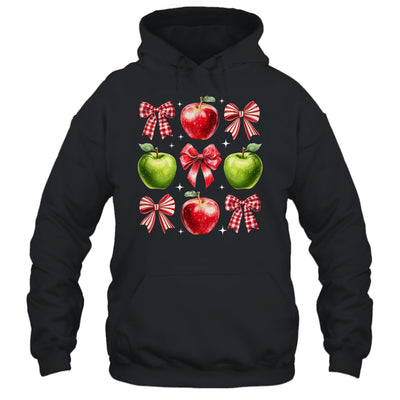 Red Coquette Bows Apple Picking Crew Apple Picking Season Shirt & Hoodie | siriusteestore