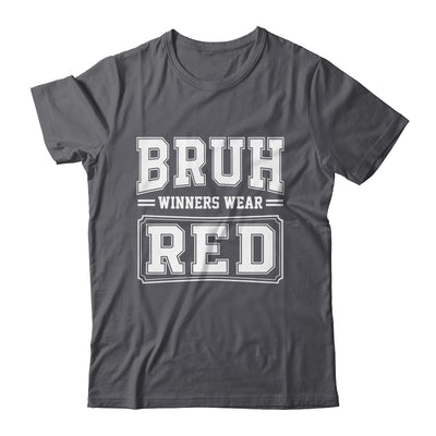 Red Field Day Team Spirit Bruh Winners Wear Red Shirt & Hoodie | siriusteestore