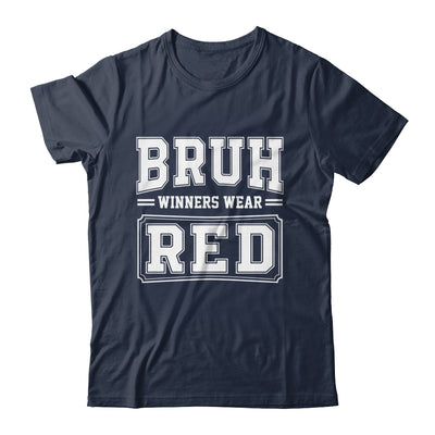 Red Field Day Team Spirit Bruh Winners Wear Red Shirt & Hoodie | siriusteestore