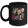 Red Plaid Jingle Bells Christmas Matching Family Men Women Mug | siriusteestore