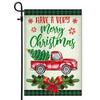 Red Truck Christmas Flag Evergreen Have A Very Christmas Holiday