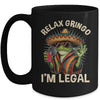Relax Gringo I'm Legal Mexican Lizard Funny Immigration Mug | siriusteestore