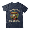 Relax Gringo I'm Legal Mexican Lizard Funny Immigration Shirt & Tank Top | siriusteestore